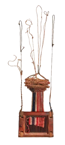 Métier à tisser — Image d'illustration — ne représente pas l'objet historique décrit.