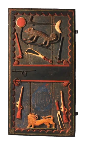 Les royaumes et leurs objets — Image d'illustration — ne représente pas l'objet historique décrit.